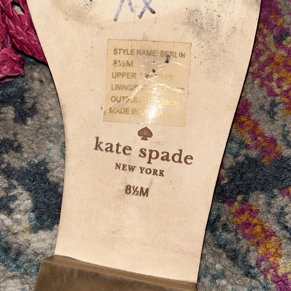 Kate Spade pink sandal 8.5 - Picture 11 of 11